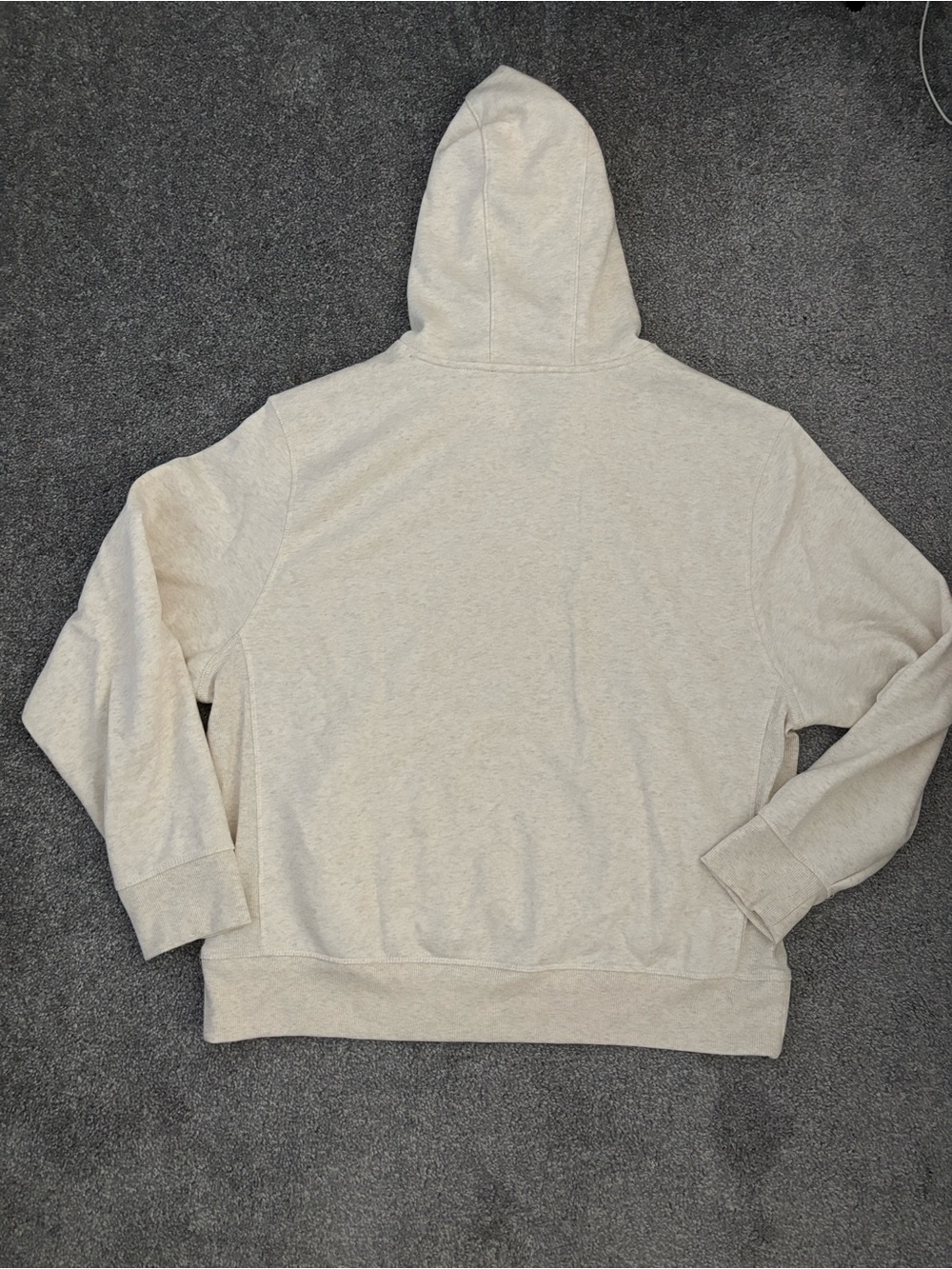 All in Motion | Neutral Cream Pullover Hoodie - Picture 3 of 3
